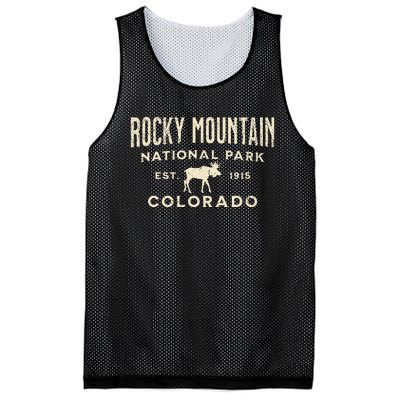 Rocky Mountain National Park Mesh Reversible Basketball Jersey Tank