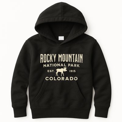 Rocky Mountain National Park Kids Hoodie