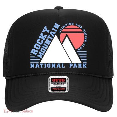 Rocky Mountain National Park High Crown Mesh Back Trucker Hat