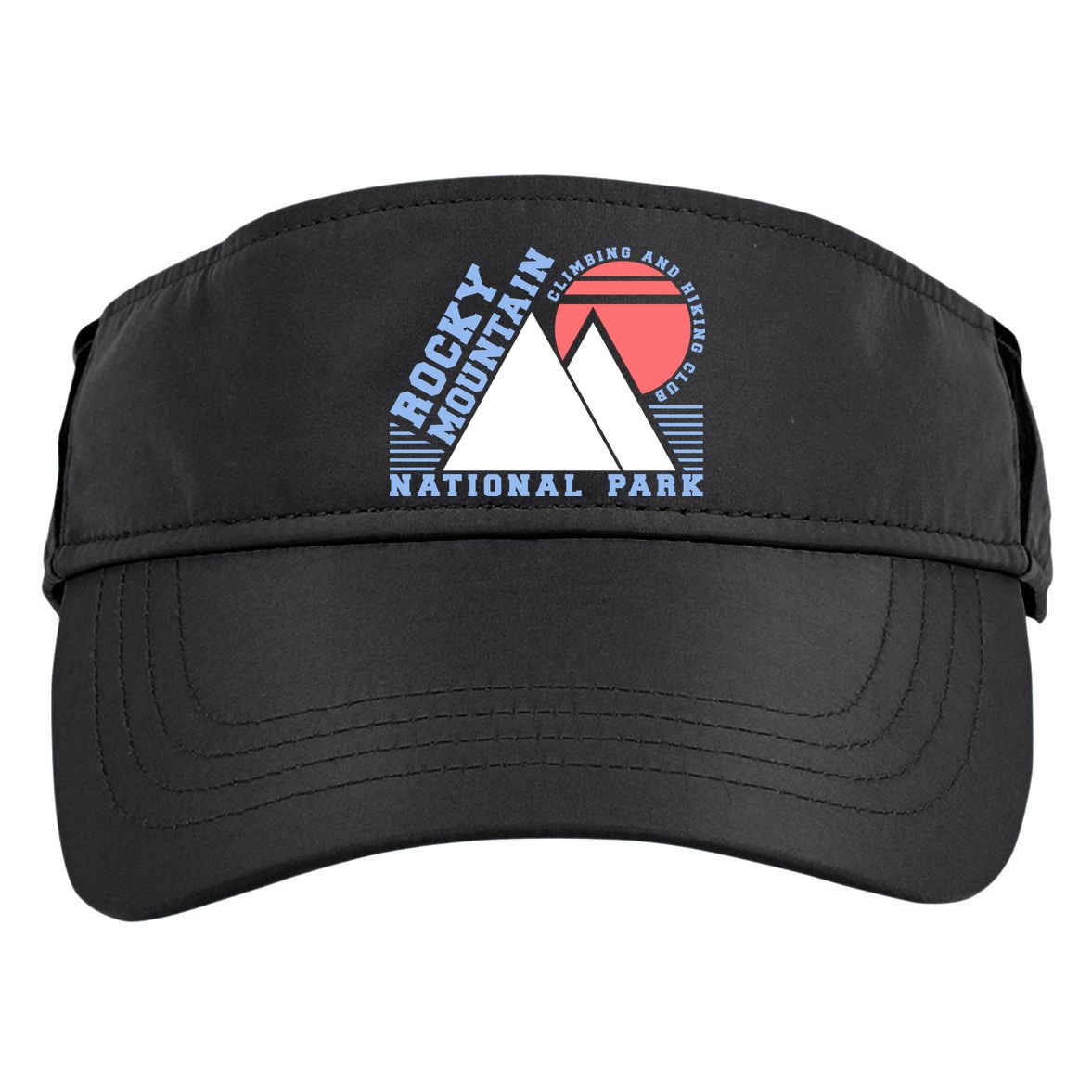 Rocky Mountain National Park Adult Drive Performance Visor