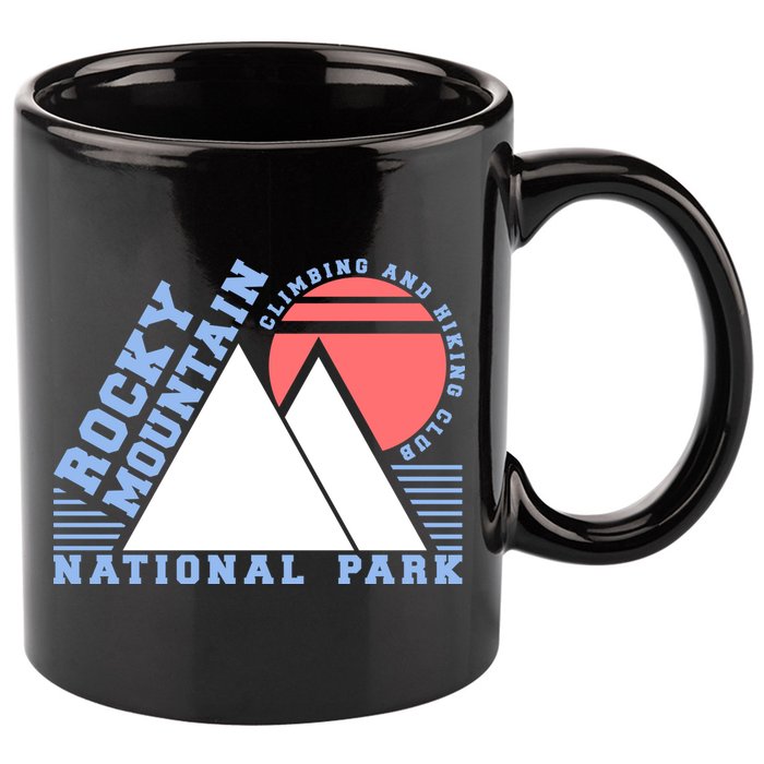Rocky Mountain National Park 11oz C Handle Ceramic Mug