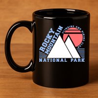 Rocky Mountain National Park 11oz C Handle Ceramic Mug