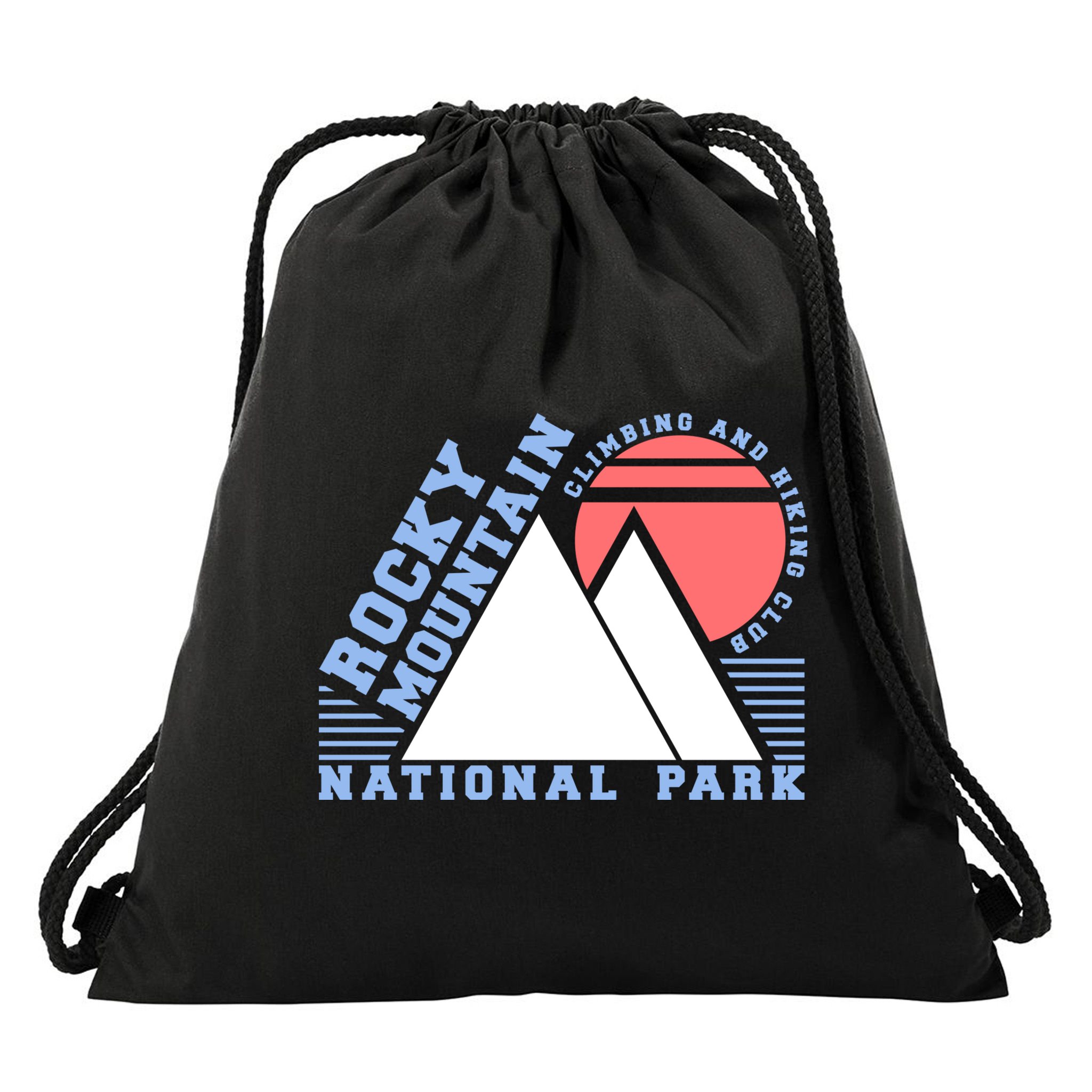 Rocky Mountain National Park Drawstring Bag