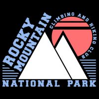 Rocky Mountain National Park Drawstring Bag