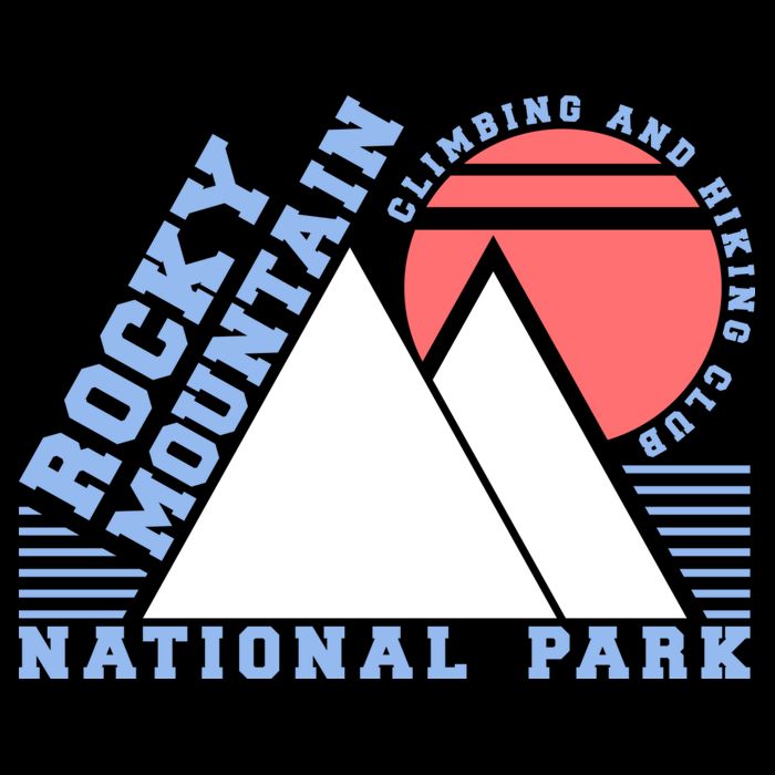 Rocky Mountain National Park Drawstring Bag
