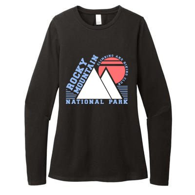 Rocky Mountain National Park Womens CVC Long Sleeve Shirt