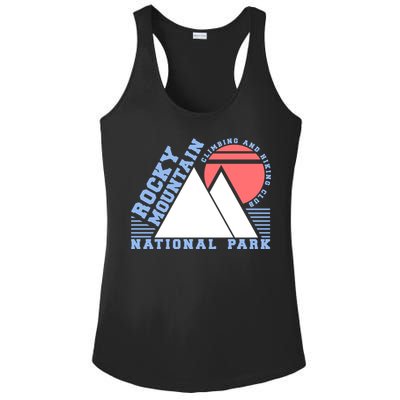 Rocky Mountain National Park Ladies PosiCharge Competitor Racerback Tank