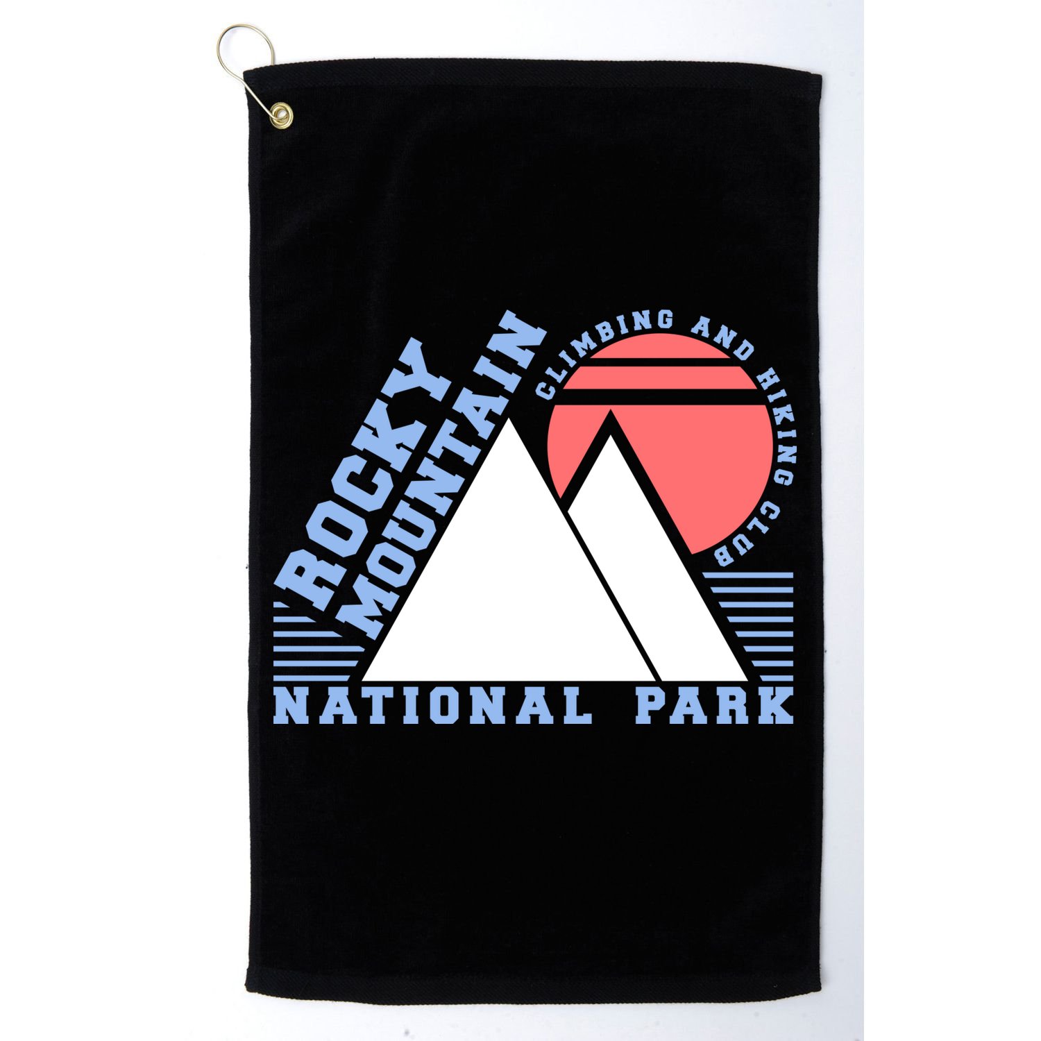 Rocky Mountain National Park Golf Towel