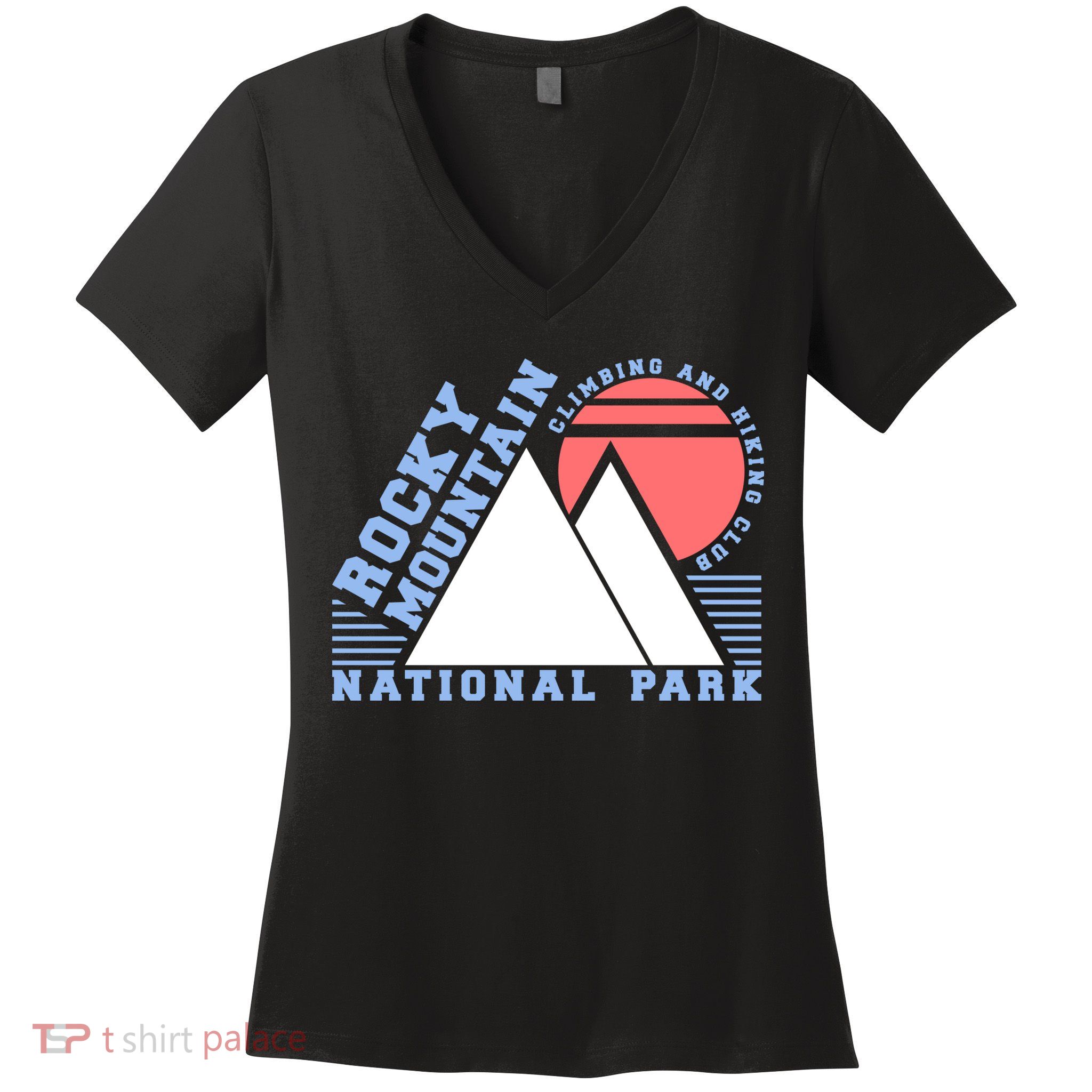 Rocky Mountain National Park Women's V-Neck T-Shirt
