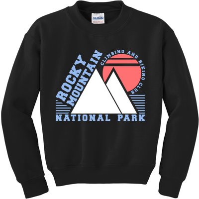Rocky Mountain National Park Kids Sweatshirt