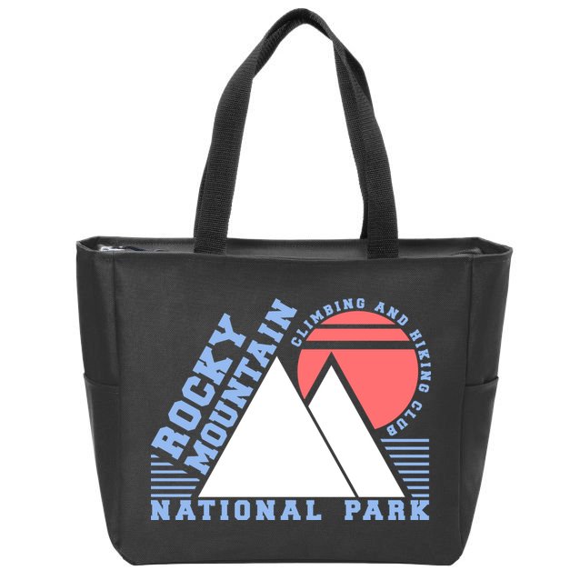Rocky Mountain National Park Zip Tote Bag