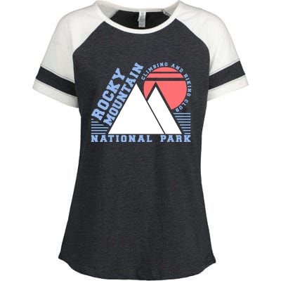 Rocky Mountain National Park Enza Ladies Jersey Colorblock Tee