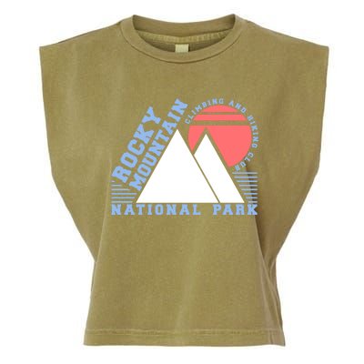 Rocky Mountain National Park Garment-Dyed Women's Muscle Tee