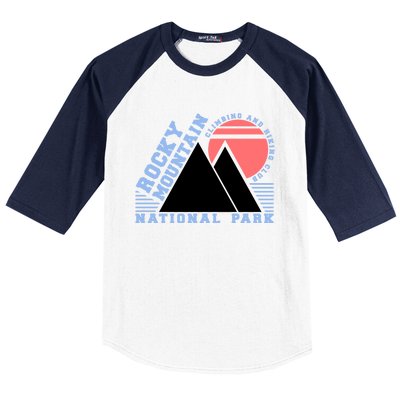 Rocky Mountain National Park Baseball Sleeve Shirt