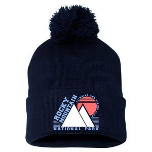 Rocky Mountain National Park Pom Pom 12in Knit Beanie