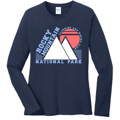 Rocky Mountain National Park Ladies Long Sleeve Shirt