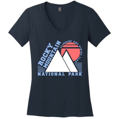 Rocky Mountain National Park Women's V-Neck T-Shirt