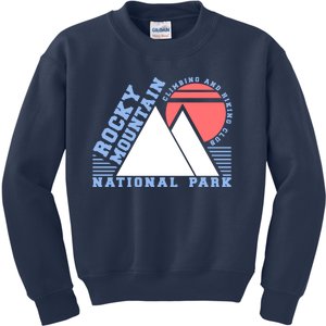 Rocky Mountain National Park Kids Sweatshirt