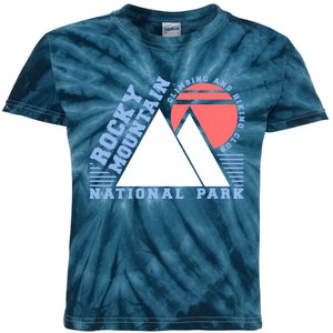 Rocky Mountain National Park Kids Tie-Dye T-Shirt