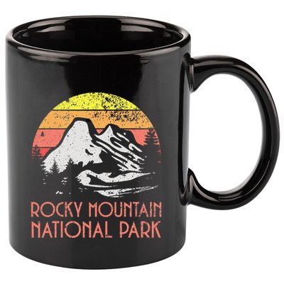 Rocky Mountain National Park 11oz C Handle Ceramic Mug