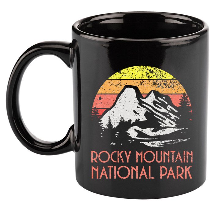 Rocky Mountain National Park 11oz C Handle Ceramic Mug