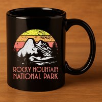 Rocky Mountain National Park 11oz C Handle Ceramic Mug