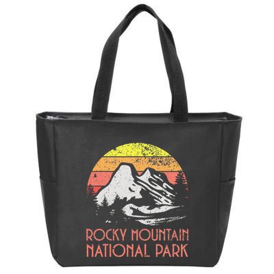 Rocky Mountain National Park Zip Tote Bag