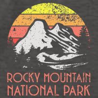 Rocky Mountain National Park Vector Backpack