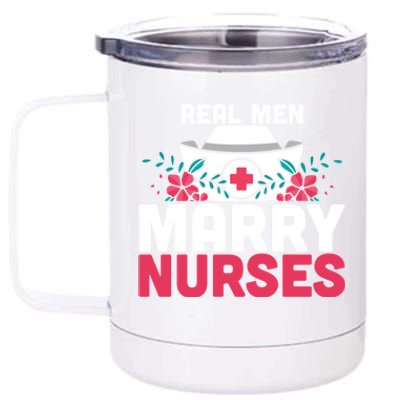 Real Marry Nurses Gift 12 oz Stainless Steel Tumbler Cup