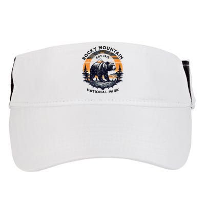 Rocky Mountain National Park Adult Drive Performance Visor