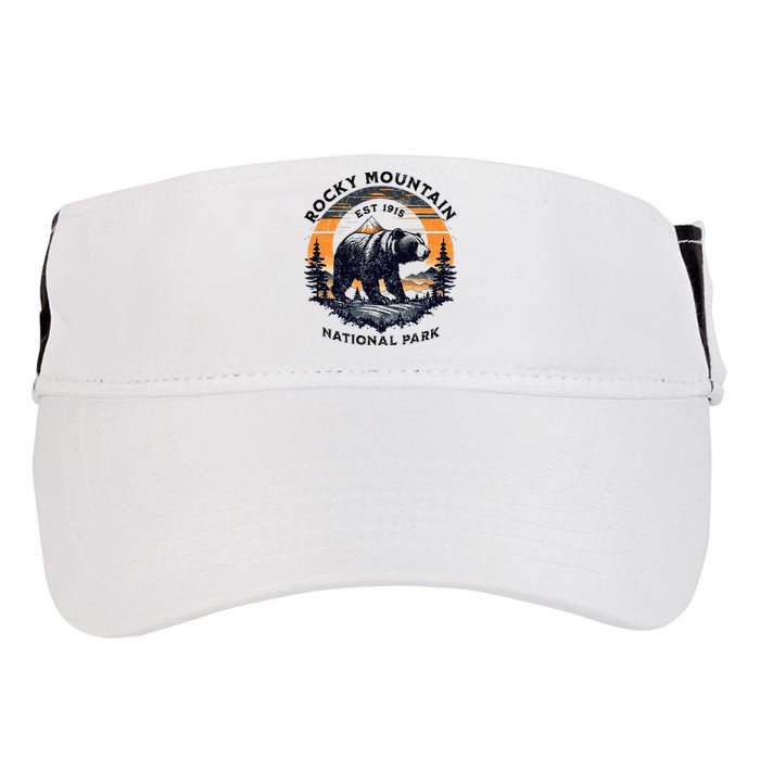 Rocky Mountain National Park Adult Drive Performance Visor