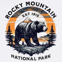 Rocky Mountain National Park Adult Drive Performance Visor