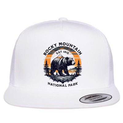 Rocky Mountain National Park Flat Bill Trucker Hat