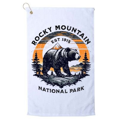 Rocky Mountain National Park Golf Towel