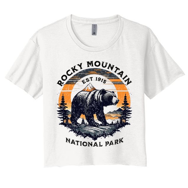 Rocky Mountain National Park Crop Top