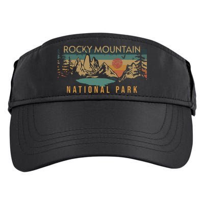 Rocky Mountain National Park Adult Drive Performance Visor
