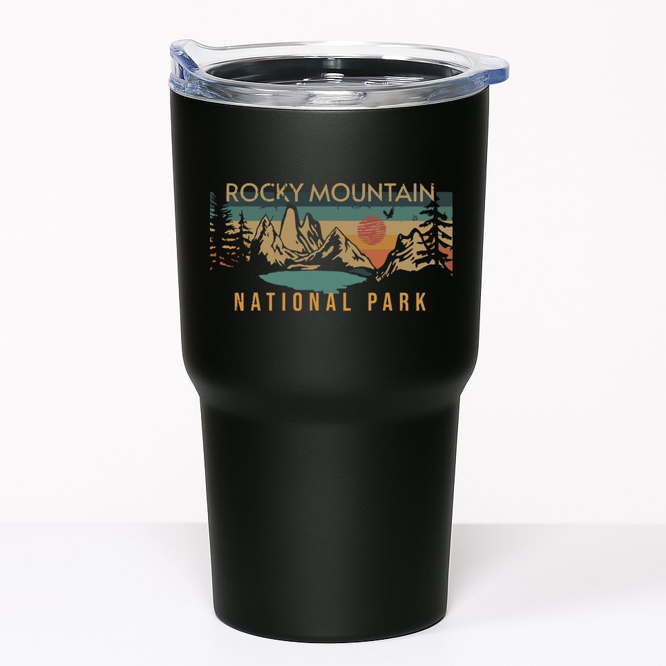Rocky Mountain National Park Tumbler