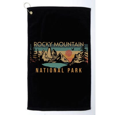 Rocky Mountain National Park Golf Towel