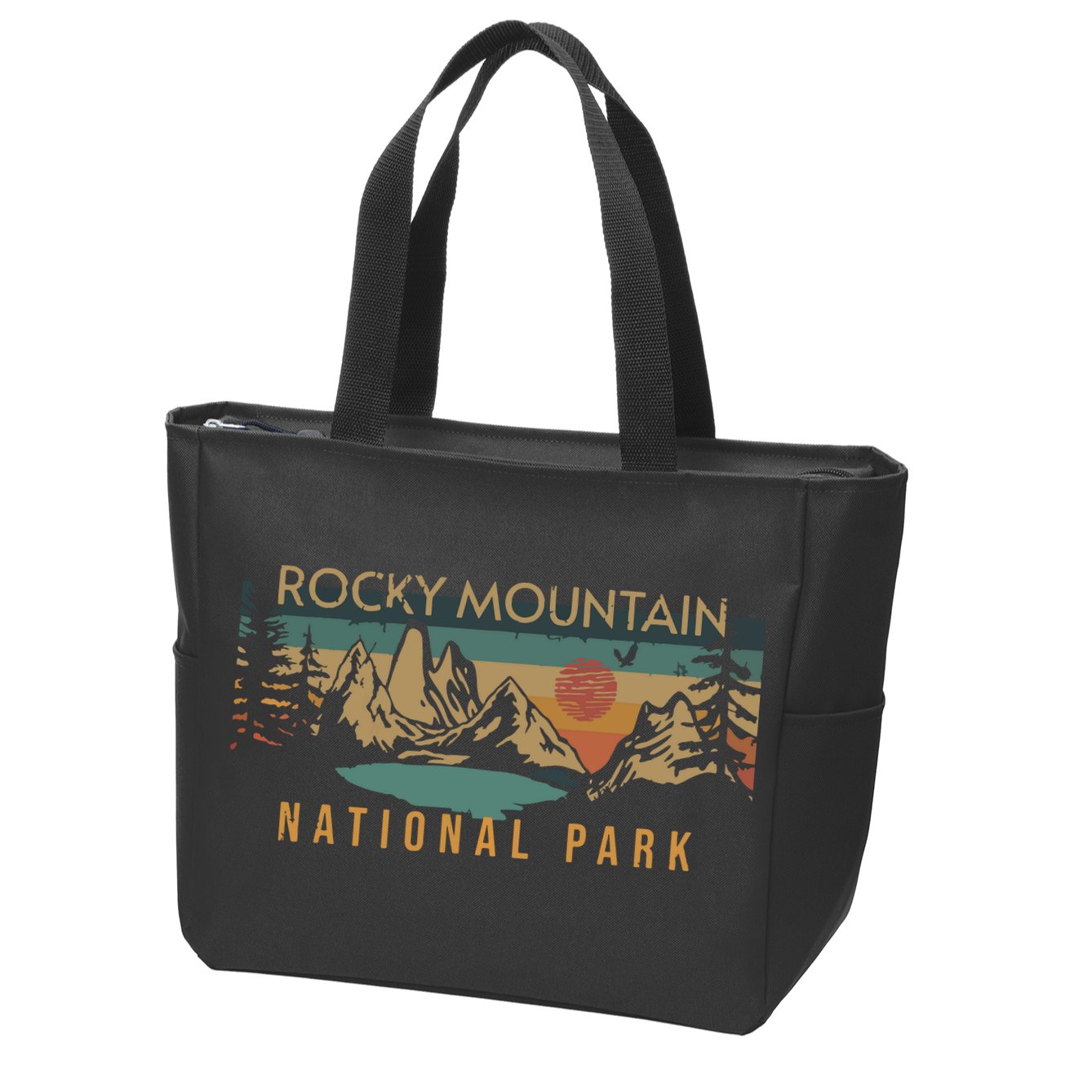 Rocky Mountain National Park Zip Tote Bag