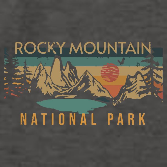 Rocky Mountain National Park Vector Backpack