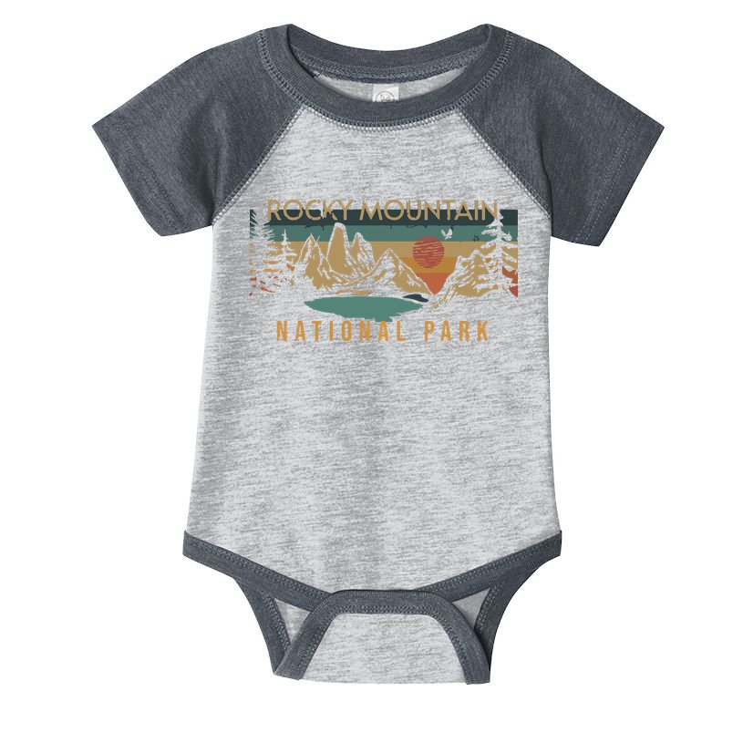 Rocky Mountain National Park Infant Baby Jersey Bodysuit