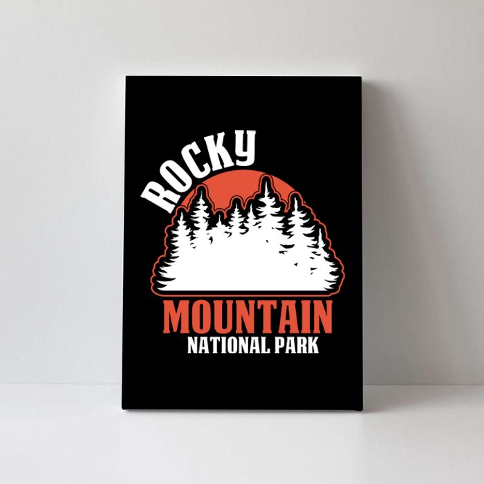 Rocky Mountain National Park Canvas