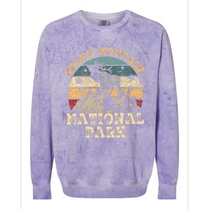 Rocky Mountain National Park Colorblast Crewneck Sweatshirt