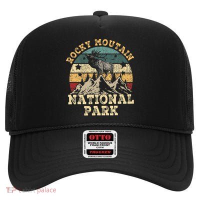 Rocky Mountain National Park High Crown Mesh Back Trucker Hat