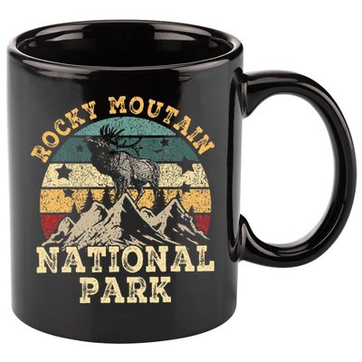 Rocky Mountain National Park 11oz C Handle Ceramic Mug