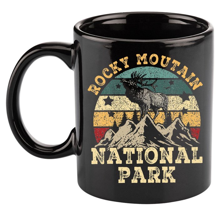 Rocky Mountain National Park 11oz C Handle Ceramic Mug