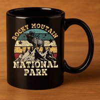 Rocky Mountain National Park 11oz C Handle Ceramic Mug
