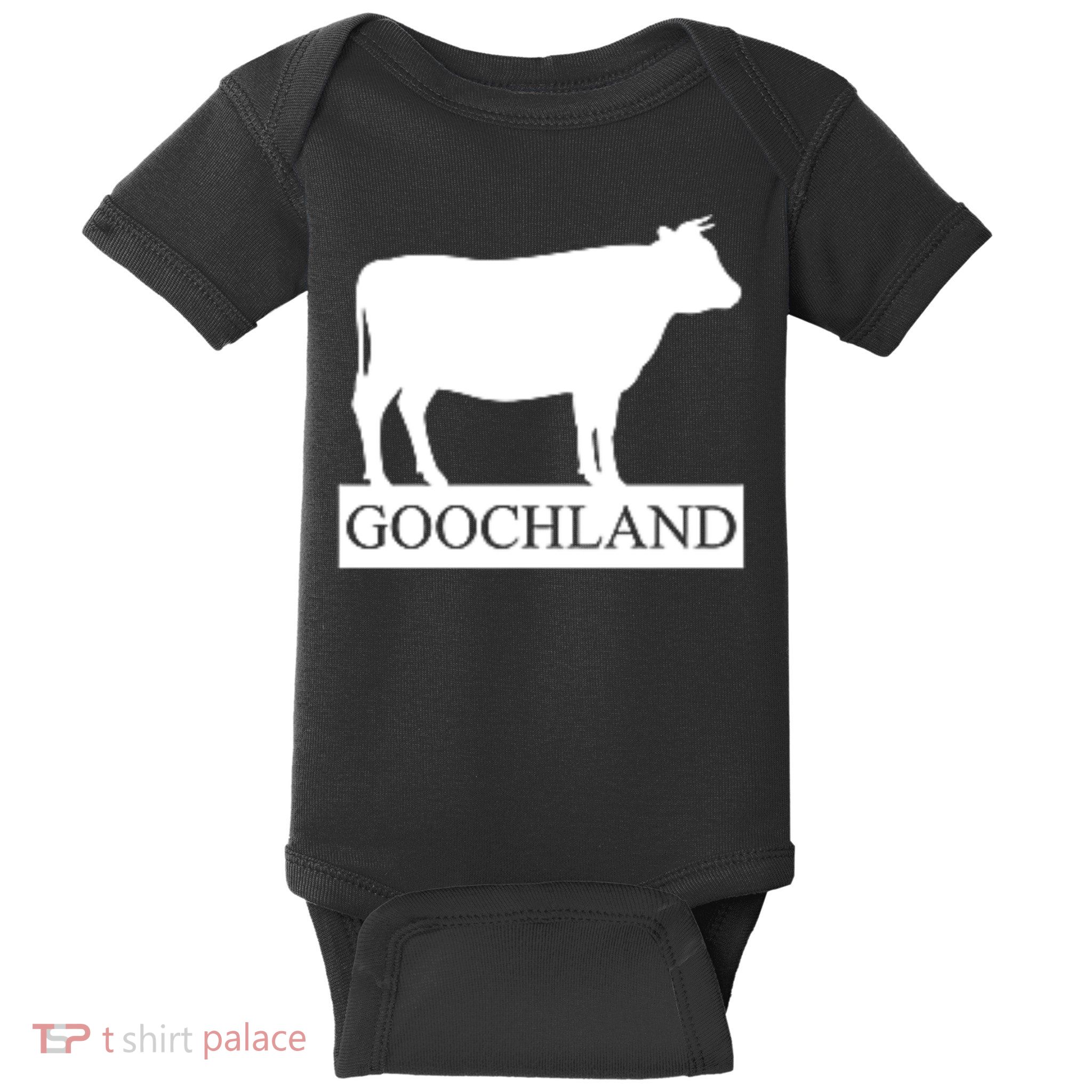 Rich Men North Of Richmond Goochland Cow Funny Baby Bodysuit