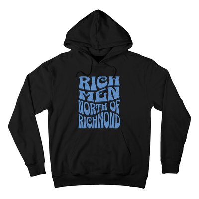 Rich Men North Of Richmond Flag Blue Collar Oliver Anthony Hoodie