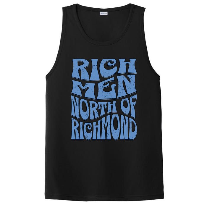 Rich Men North Of Richmond Flag Blue Collar Oliver Anthony PosiCharge Competitor Tank